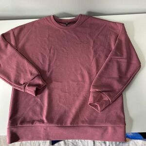 Women’s Lazy Pants Dusty Pink set-small top, medium bottoms